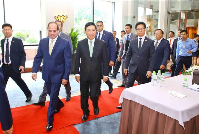 Efectúan en Hanoi Foro Empresarial Vietnam- Egipto (Fuente: VNA)
