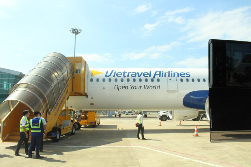 Avión de Vietravel Airlines (Foto: VNA)