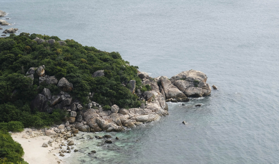 Belleza prístina de la isla de Binh Ba (Foto: VNA)