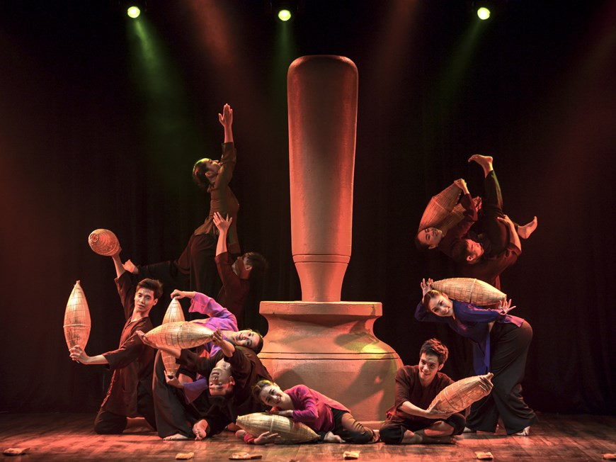 La obra “Aspiración por reproducirse” (Fuente: Vietnamplus)