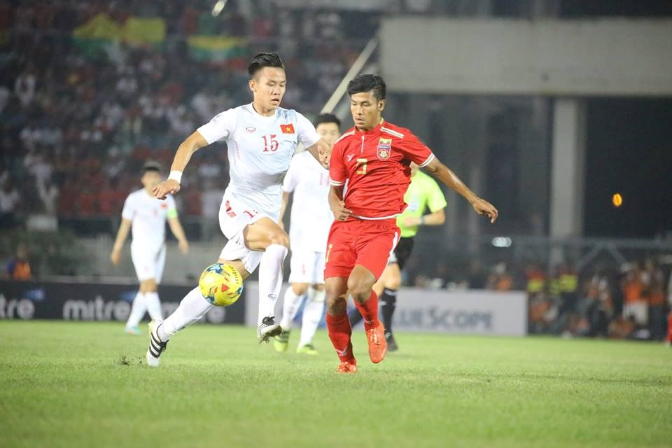 Vietnam veció 2-1 a Myanmar en el primer partido del AFF SUZUKI CUP 2016. (Foto: VNA)