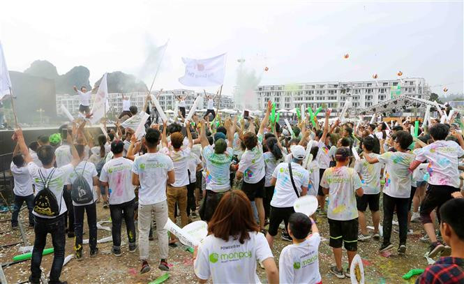 La carrera humanitaria con participación libre forma parte de las actividades del Año Nacional de Turismo de Vietnam 2018 (Fuente: VNA)