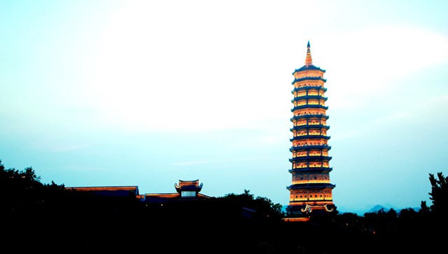 La pagoda de Bai Dinh (Fuente: VNA)