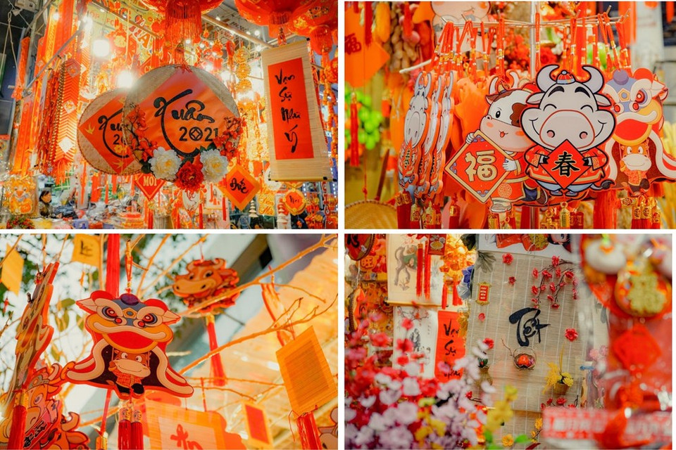 La mayoría de las tiendas en la calle de Hang Ma se especializan en las ventas de decoraciones para la casa como linternas, petardos, coplas, sobres e imágenes del Dios de la fortuna, entre otros productos. Este destino siempre atrae a multitudes de personas, que acuden junto con su familia o amigos a visitar el lugar, comprar adornos y tomar fotografías en ocasión de los festivales, sobre todo el período de Trung Thu (Fiesta del Medio Otoño), Navidad y Tet (Año Nuevo Lunar). La calle de Hang Ma figura entre los 36 barrios antiguos de la capital vietnamita, donde se encuentra el arte tradicional de hacer papel votivo. (Fuente:Vietnamplus)