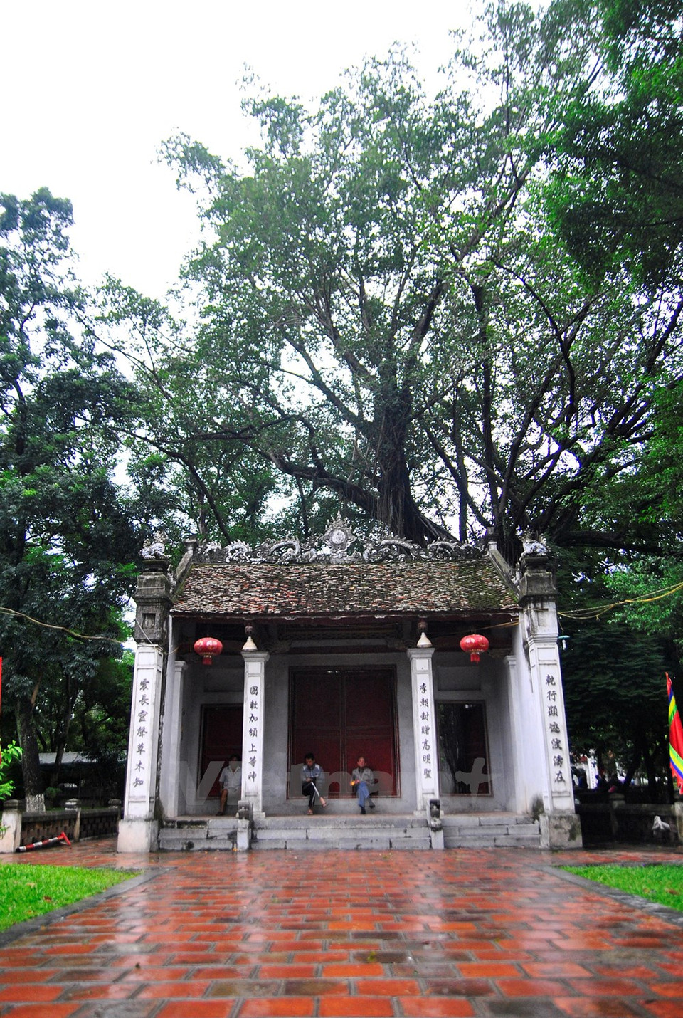 La fachada principal