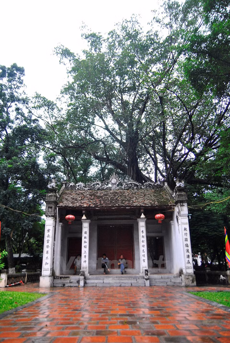 La fachada principal