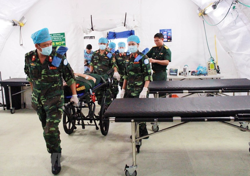 Vietnam, junto con Camboya, Indonesia y Tailandia, fue elegido como sitio para la capacitación del personal para las misiones del mantenimiento de la paz (Fuente: VNA)