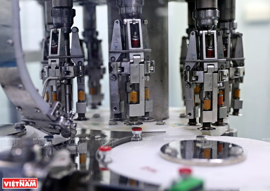 Los viales tienen doble tapón, uno de goma y otro de aluminio (Fuente: VNA)