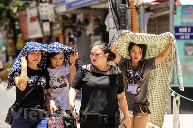 La temperatura promedio es de 39 grados (Fuente: VNA) 