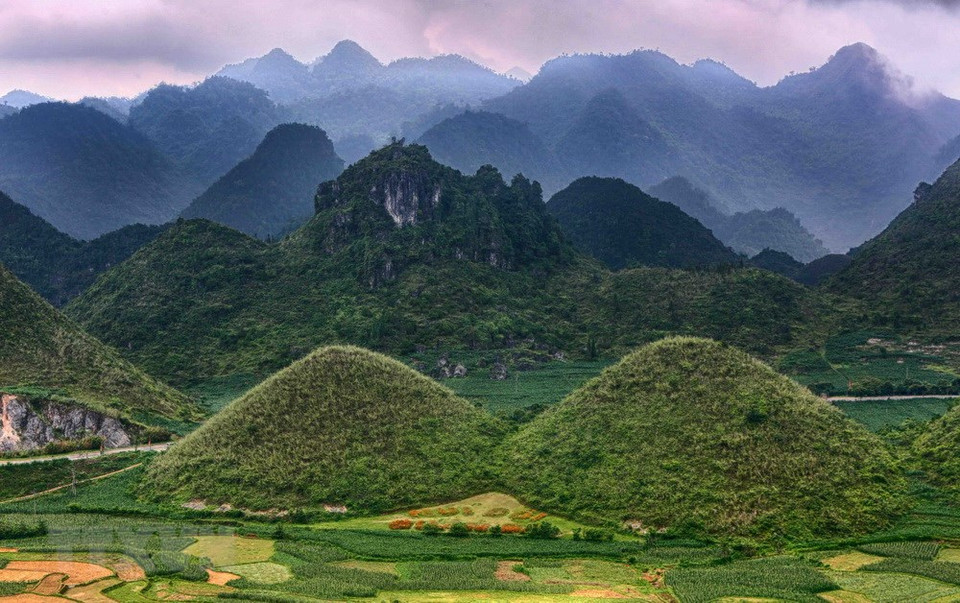 El doble monte de Quang Ba (Fuente: VNA) 