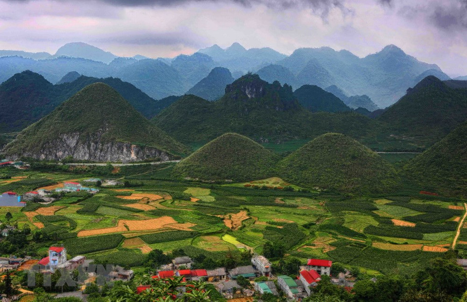 El doble monte de Quang Ba (Fuente: VNA) 