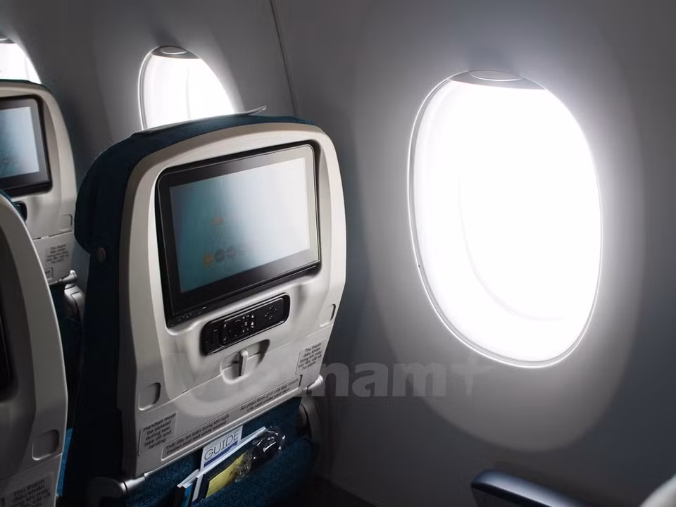 El A350 es también el avión con mayor superficie de ventana en la actualidad (Fuente: VNA)