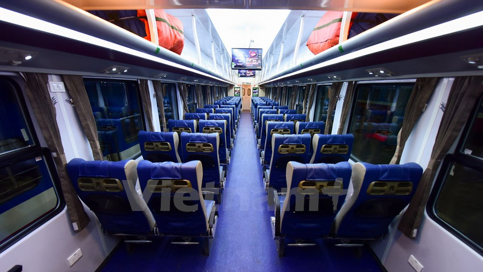 Los asientos cómodos (Foto: Minh Sơn/Vietnam+)