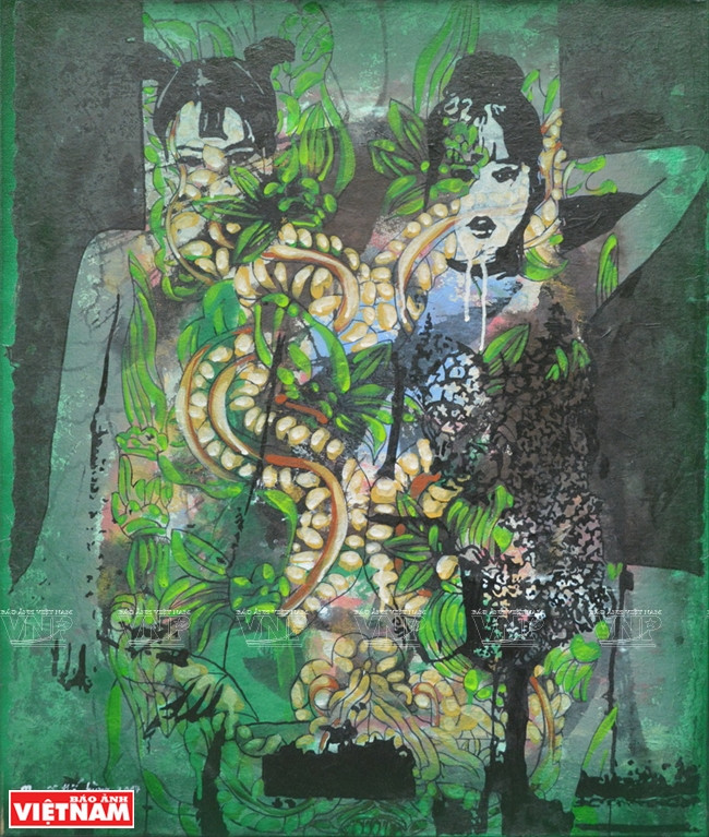 "Jardín viejo 3", de Nguyen Trong Minh.(Fuente: VNA)