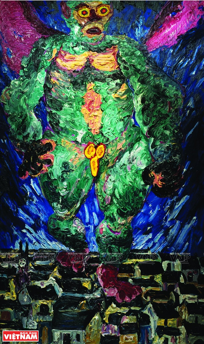 "Atractivo sonámbulo", de Pham Thanh Toan.(Fuente: VNA)