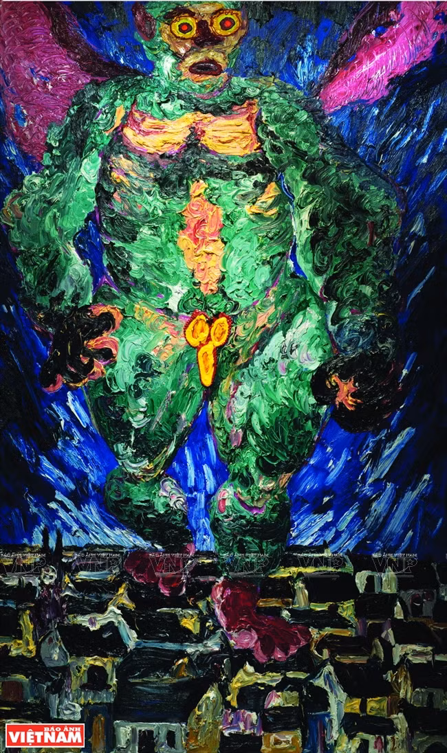 "Atractivo sonámbulo", de Pham Thanh Toan.(Fuente: VNA)