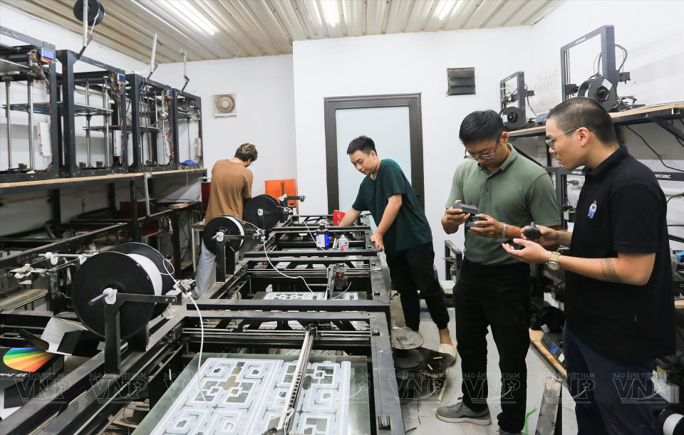 Una vez que se haya completado el dibujo, el producto se transferirá al escaneo 3D. (Fuente:VNA)