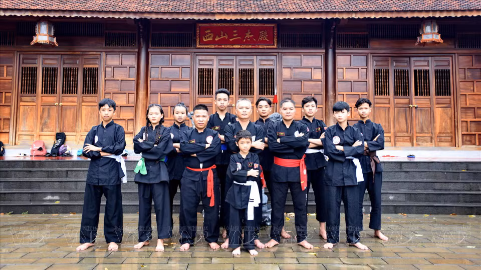 Bach Long es una de las artes marciales tradicionales que hereda la quintaesencia del linaje de artes marciales Tay Son de la región de Tay Son Thuong Dao. (Foto: VNA)