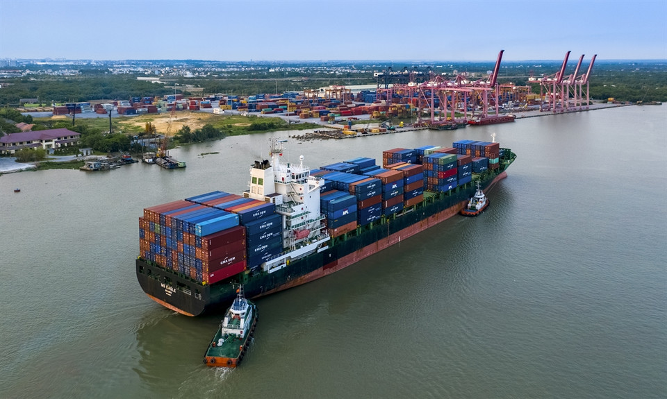 La corporación Saigon Newport se ha convertido en el operador portuario de contenedores más grande, moderno y profesional de Vietnam (Fuente: VNA)