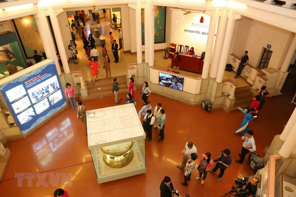 Escena de la exhibición (Fuente: VNA)