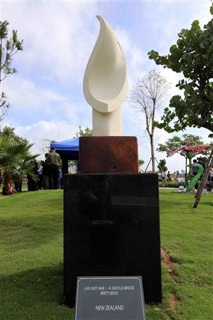 La obra de Nueva Zelanda (Fuente: VNA)