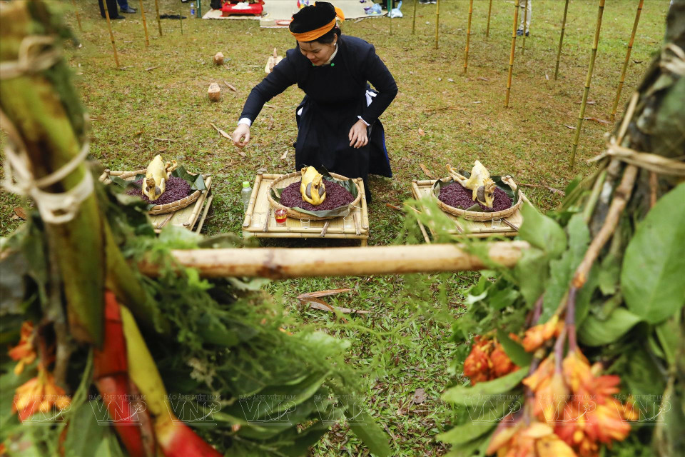 Las ofrendas a Nang Hai fueron preparadas con mucho cuidado. (Foto: Revista Ilustrada Vietnam)