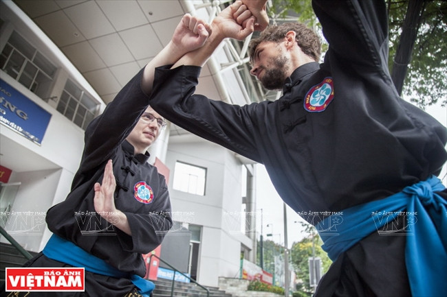 Thuy Phap es un arte marcial vietnamita único encontrado por el maestro Huynh Chieu Duong en Bélgica (Fuente:VNA)