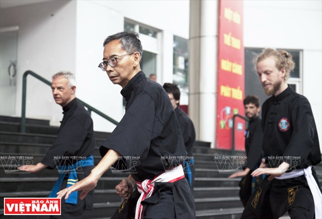 Thuy Phap es un arte marcial vietnamita único encontrado por el maestro Huynh Chieu Duong en Bélgica (Fuente:VNA)