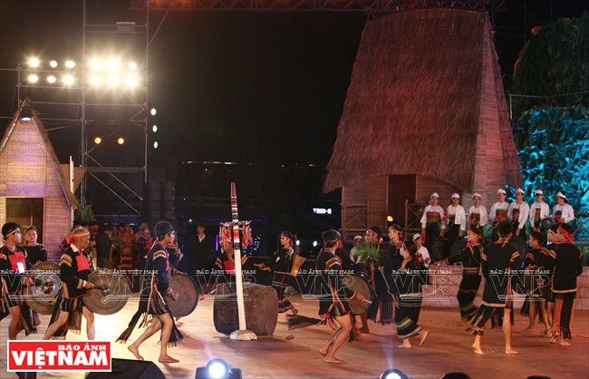 La combinación de ecos de los gongs de las etnias de Tay Nguyen y Muong de las montañas norteñas.