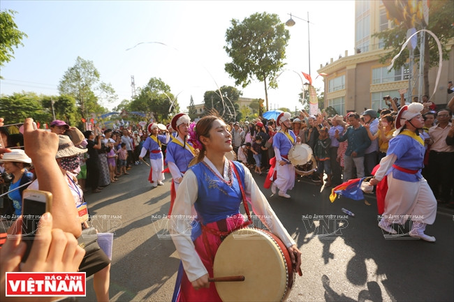El festival de calles en Buon Ma Thuot. 