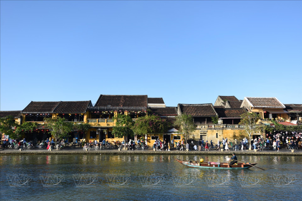 Hoi An, patrimonio cultural mundial y Ciudad creativa de la UNESCO. (Foto: VNA)