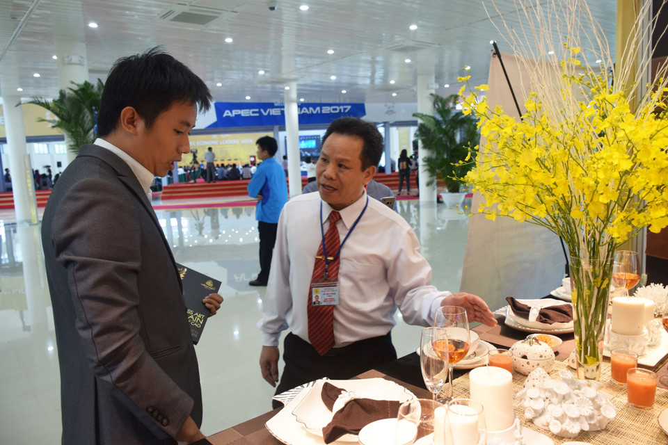 Exposición en el Centro de Prensa Internacional del APEC 2017 (Fuente: VNA)