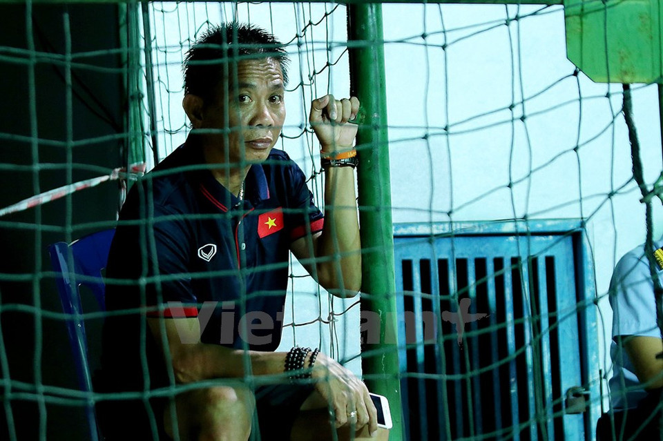 El técnico Hoang Anh Tuan de la selección vietnamita (Fuente: VFF)