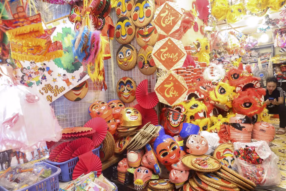 Juguetes tradicionales vietnamitas (Foto: Vietnamplus)