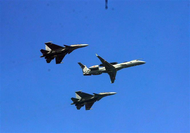 Escenario del acto (Fuente: VNA) 