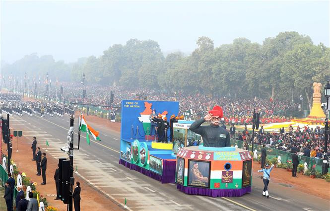 Escenario del acto (Fuente: VNA) 