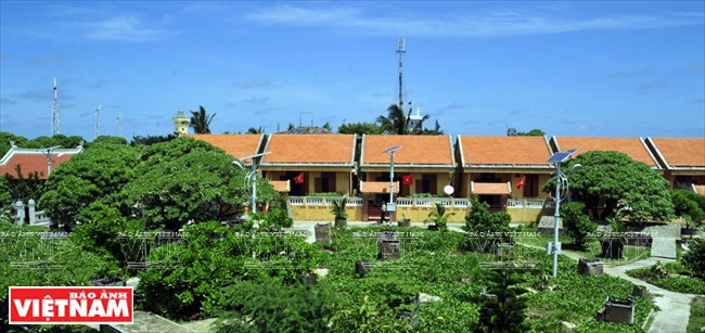 Una zona residencial en la islade Sinh Ton. (Fuente: VNA)