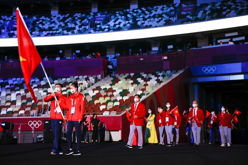 La delegación vietnamita está integrada por 43 miembros, incluidos 18 atletas, quienes competirán en los eventos de natación, levantamiento de pesas, judo, tiro deportivo, bádminton, boxeo, gimnasia, taekwondo, tiro con arco, atletismo y remo (Imagen: Getty Images)