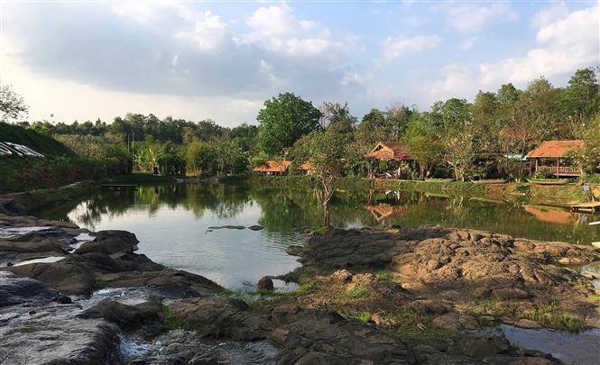 Una aldea de ecoturismo en la comunidad de Ko Tam (Fuente: VNA) 