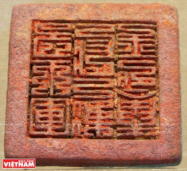 Sello de bronce datado de 1479. 