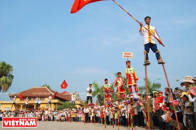 Festival primaveral en Hai Hau. (Fuente: VNA)