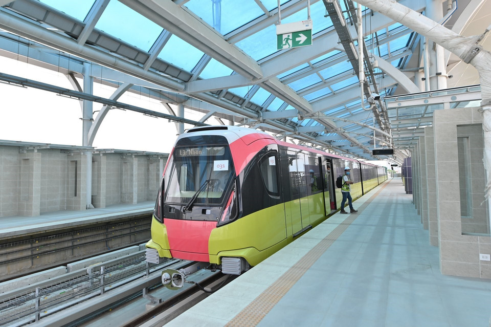 Hasta la fecha, seis de 10 de trenes de la flota llegaron a Vietnam (Foto: VNA)