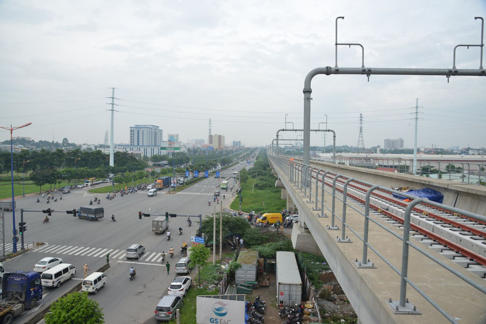 La parte restante de la autopista de Hanoi se extenderá desde el cruce de Thu Duc hasta la provincia de Dong Nai. (Foto: VNA)