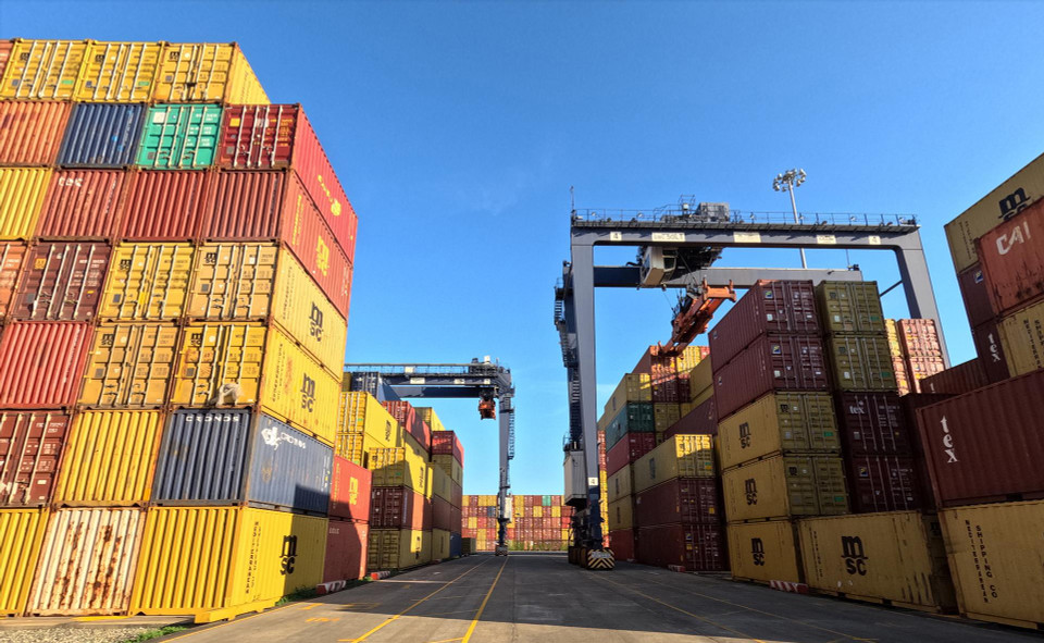 Los contenedores almacenados en el puerto Saigón-SSA (SSIT) pertenecen al sistema portuario Cai Mep-Thi Vai. (Fuente: Revista ilustrada)