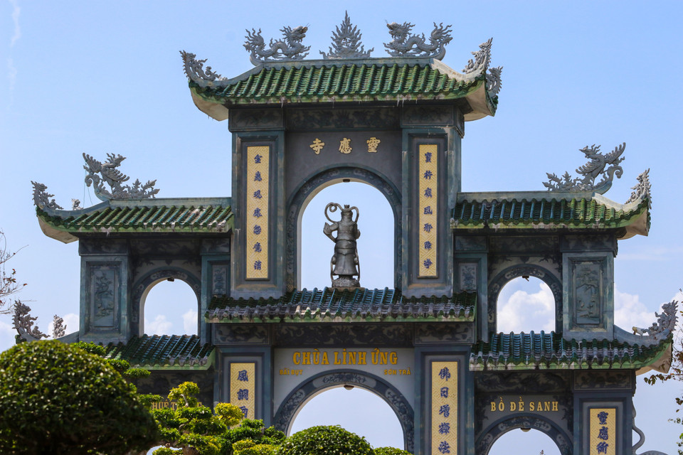 La pagoda es decorada con muchos detalles arquitectónicos y culturales únicos. (Foto: VNA)