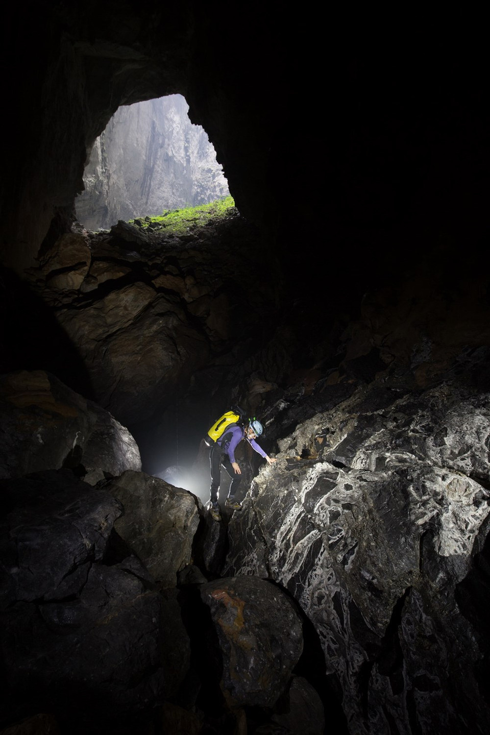 El camino hacia el “Jardín de Edam”, la segunda dolina (Foto de Ryan Deboodt)
