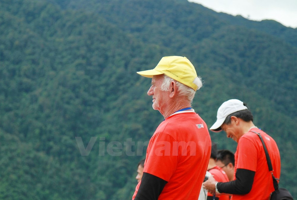 El mayor participante tiene 74 años de edad y es ciudadano francés. (Fuente: VNA)