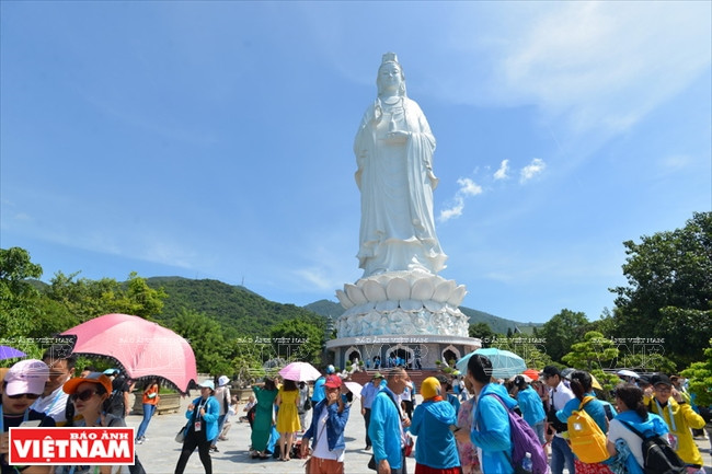 Pagoda de Linh Ung en la península de Son Tra (Fuente: VNA)