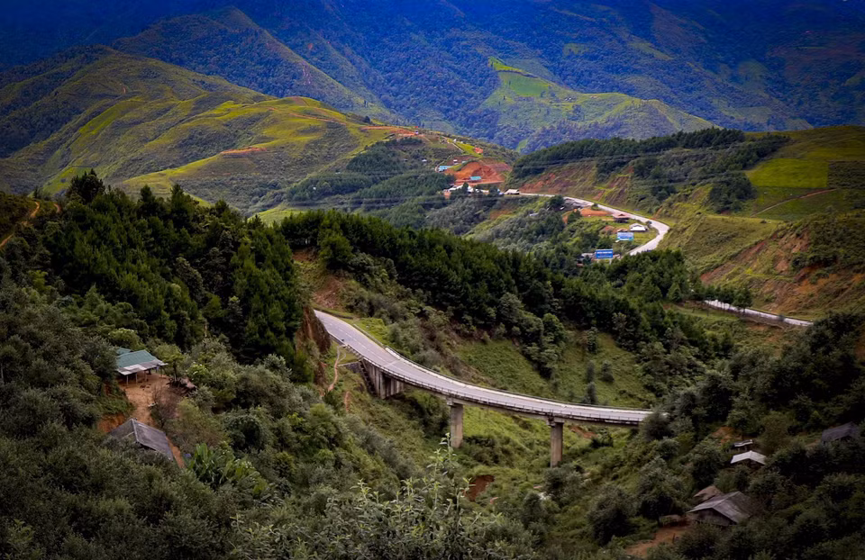 Paso Pha Din visto desde arriba (Foto: VNA)