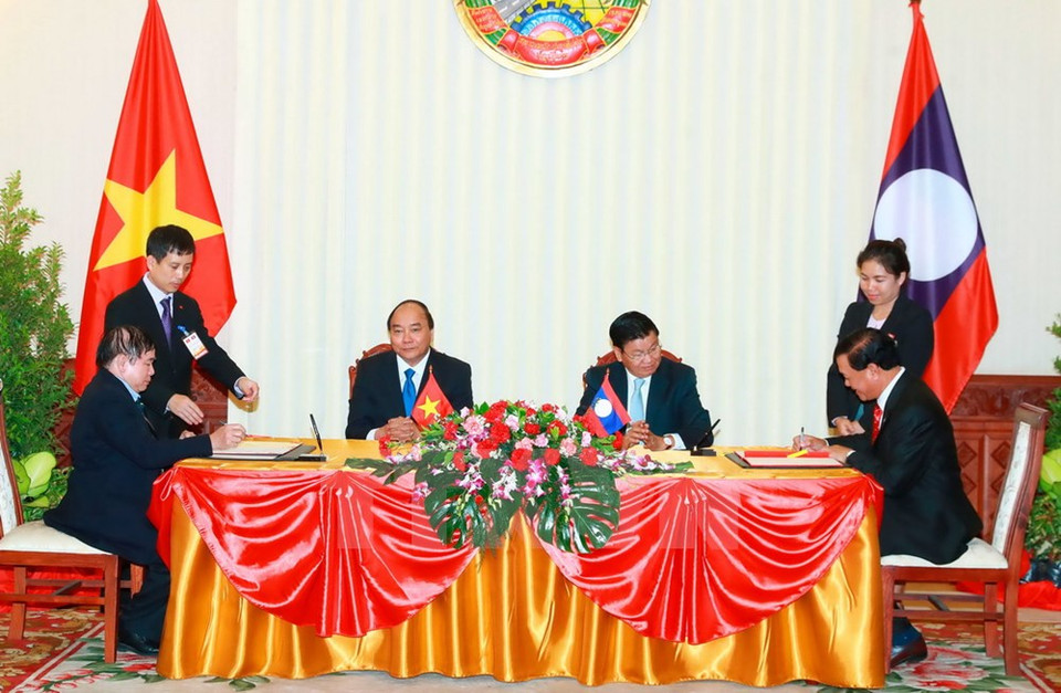 Acto de firma de acuerdos de cooperación (Fuente: VNA)